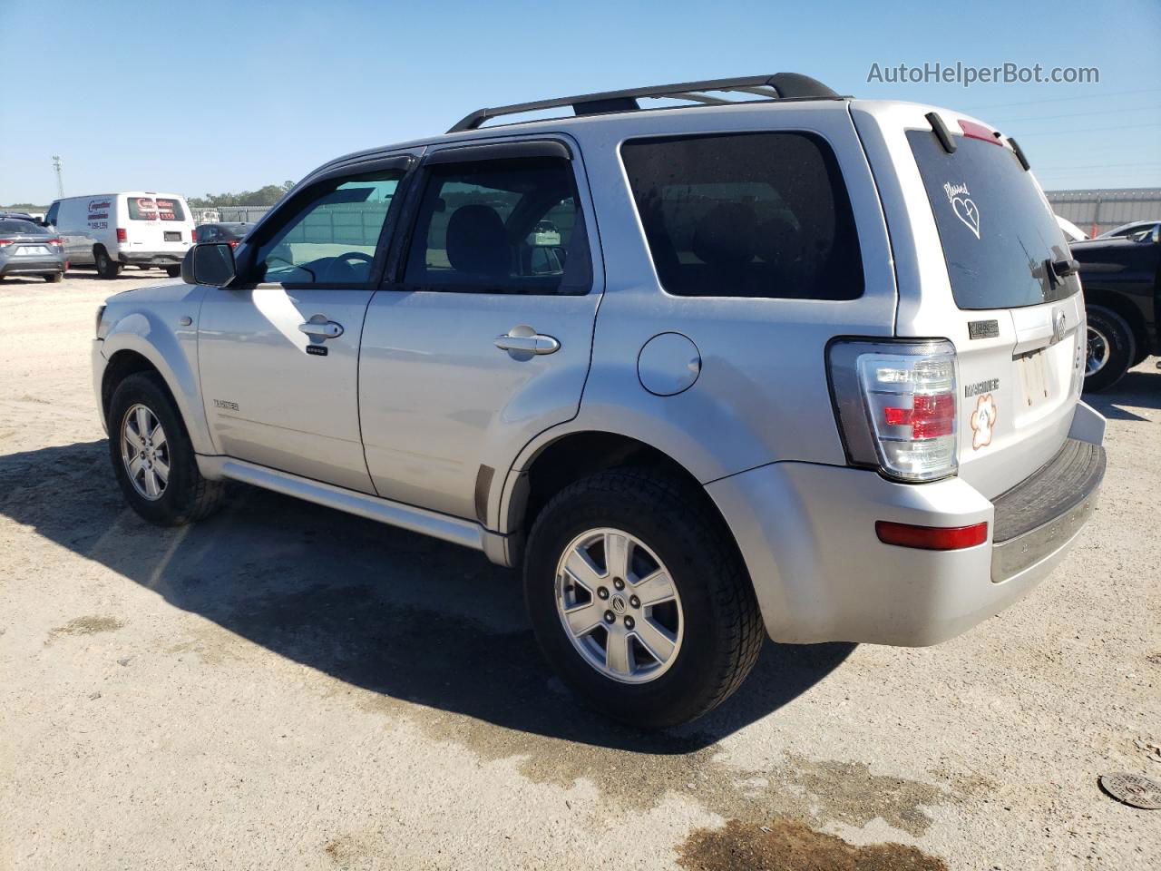 2008 Mercury Mariner  Silver vin: 4M2CU81Z58KJ05124