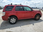 2008 Mercury Mariner  Красный vin: 4M2CU81Z68KJ31814