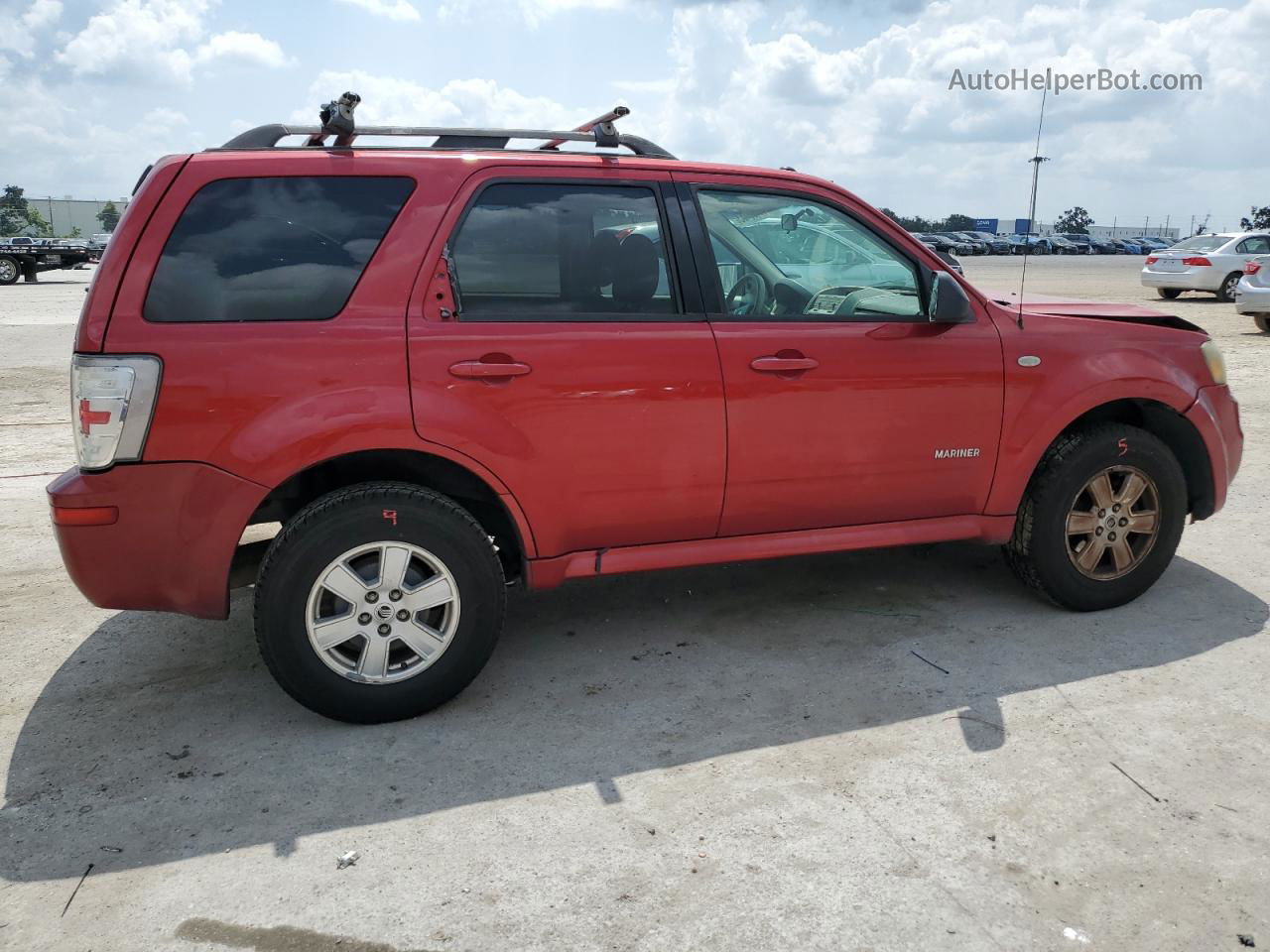 2008 Mercury Mariner  Red vin: 4M2CU81Z68KJ31814