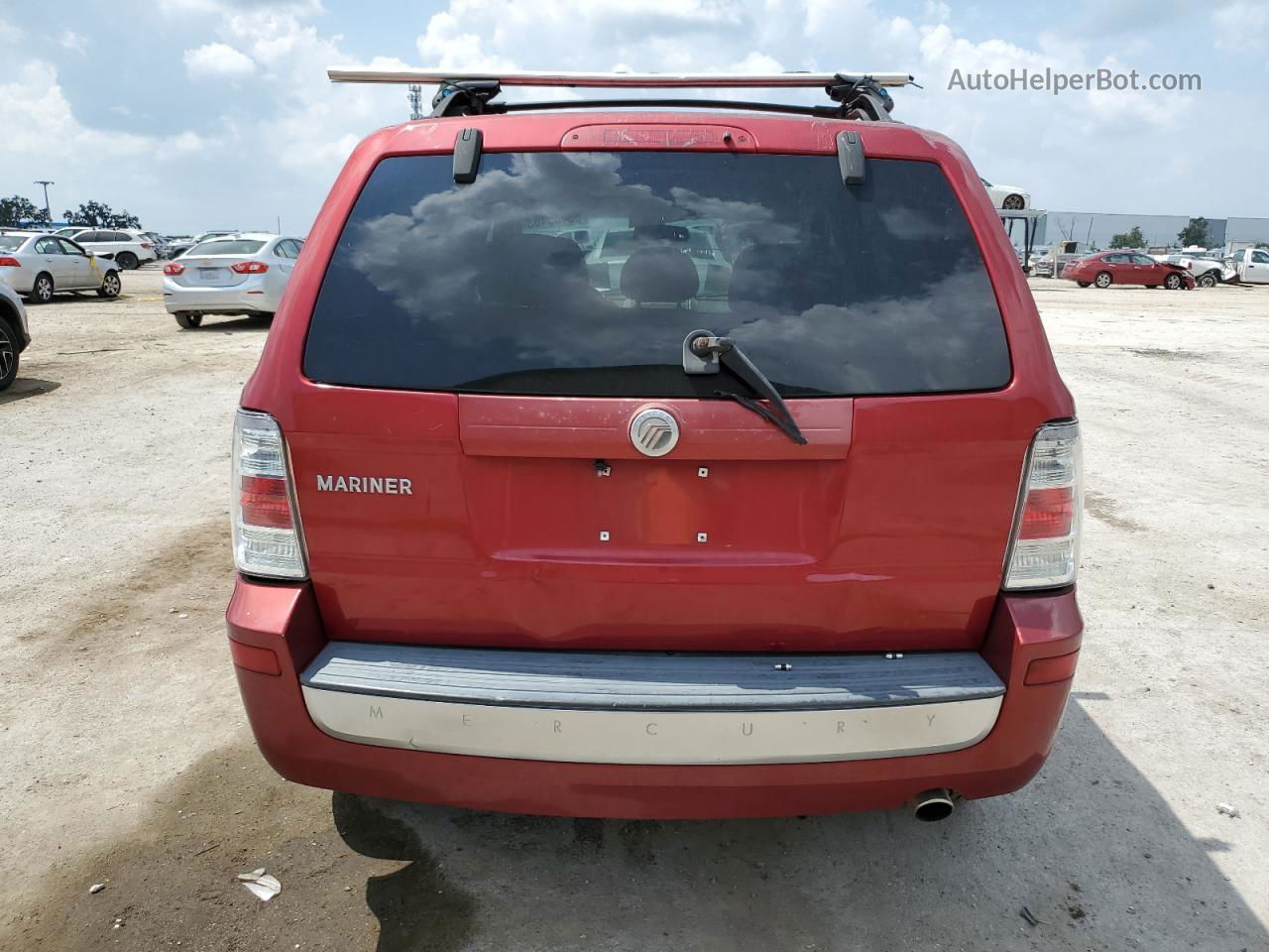 2008 Mercury Mariner  Red vin: 4M2CU81Z68KJ31814