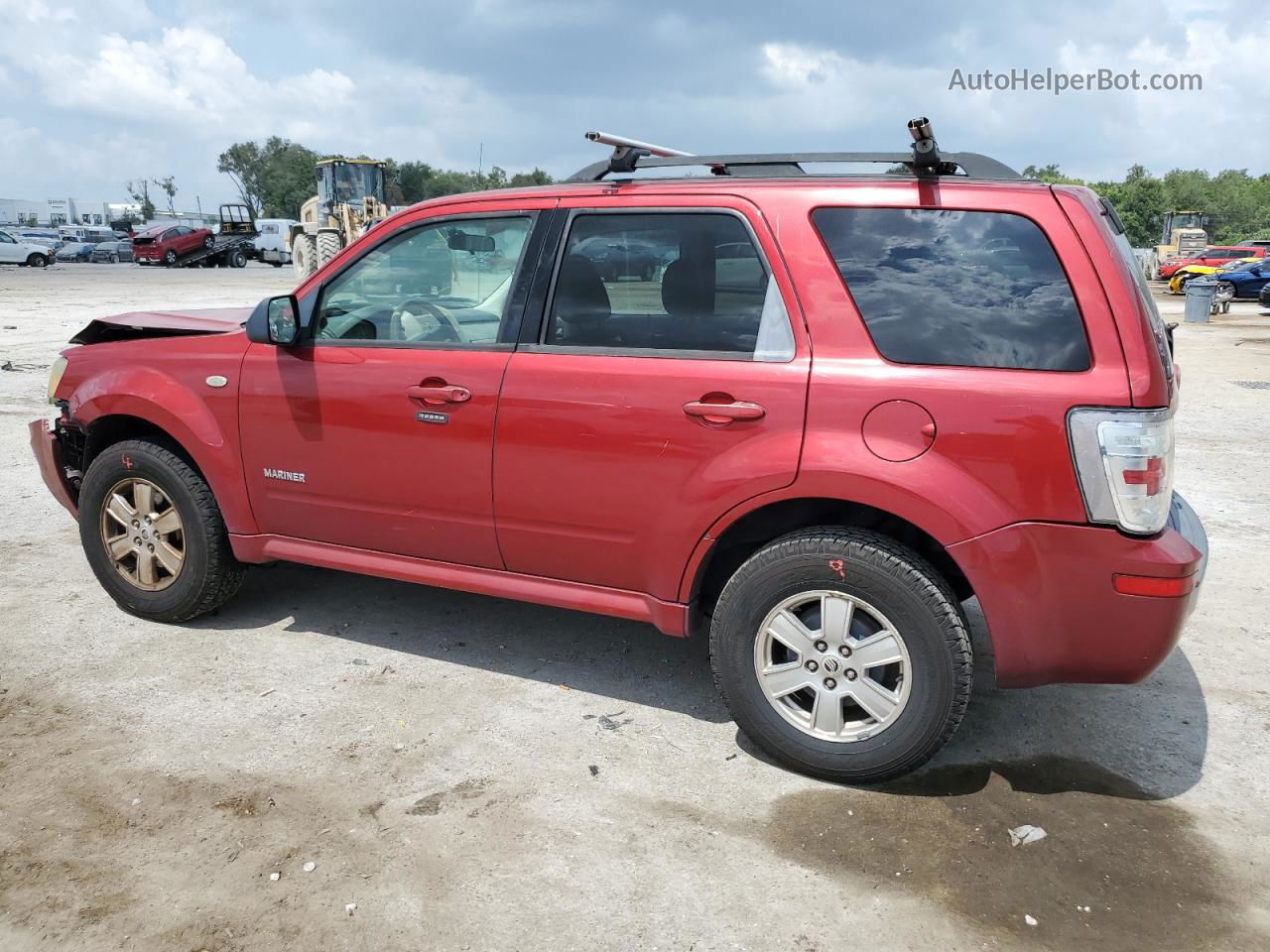 2008 Mercury Mariner  Red vin: 4M2CU81Z68KJ31814