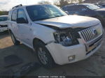 2008 Mercury Mariner I4 White vin: 4M2CU81Z68KJ49312