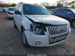 2008 Mercury Mariner I4 White vin: 4M2CU81Z68KJ49312