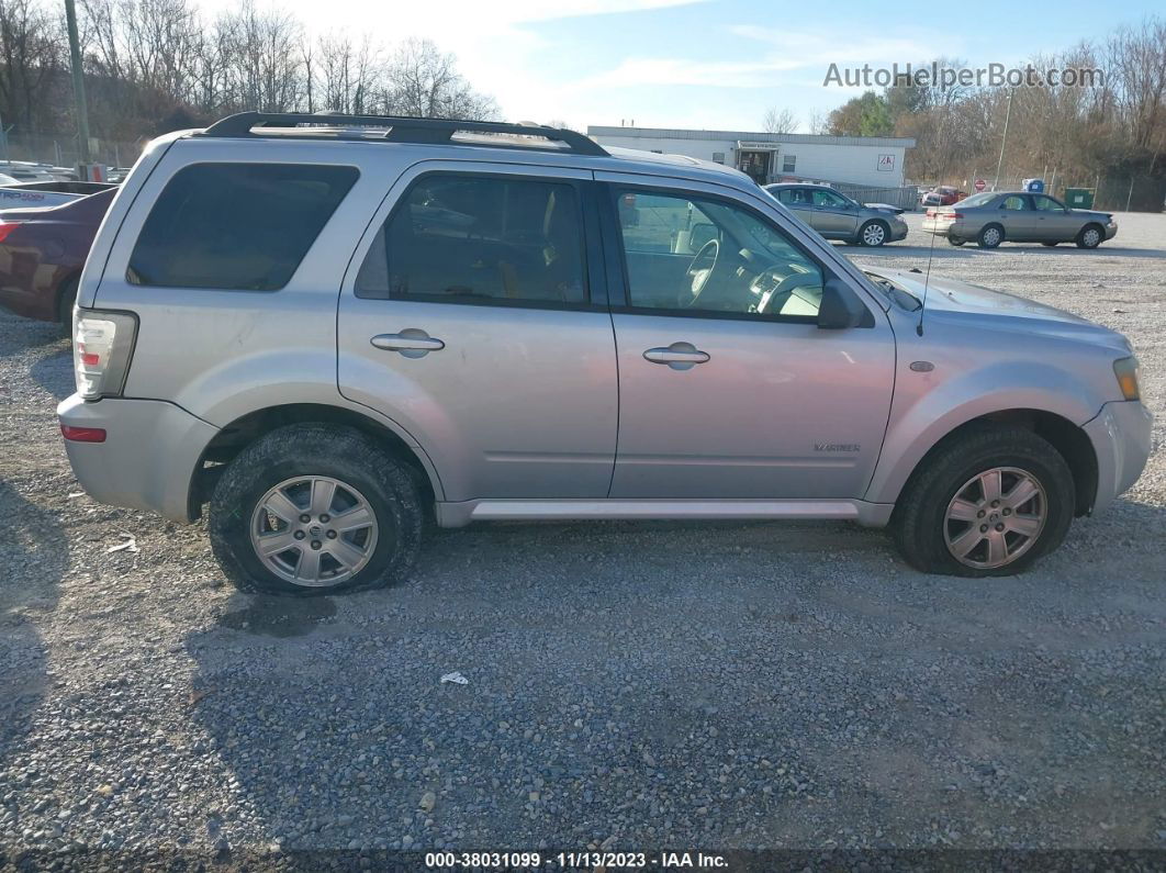 2008 Mercury Mariner   Silver vin: 4M2CU81Z68KJ49682