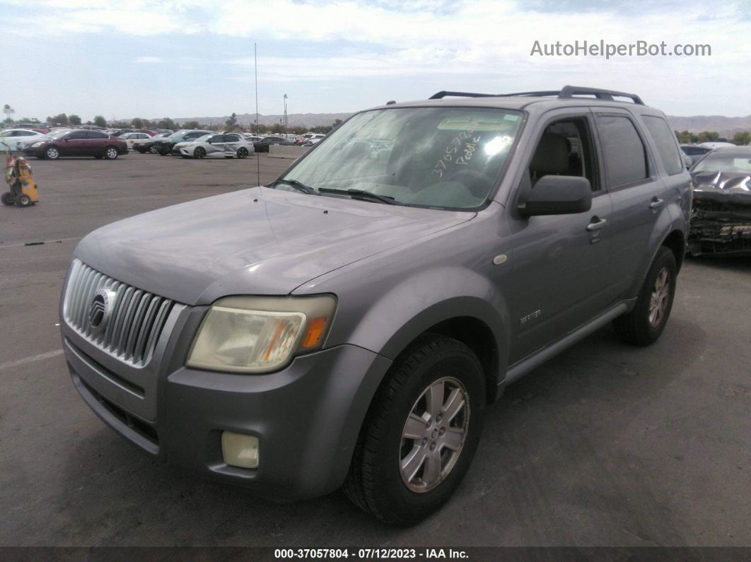 2008 Mercury Mariner   Gray vin: 4M2CU81Z78KJ12754