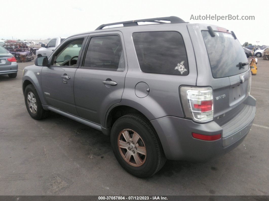 2008 Mercury Mariner   Gray vin: 4M2CU81Z78KJ12754