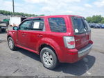 2008 Mercury Mariner I4 Red vin: 4M2CU81Z88KJ50767