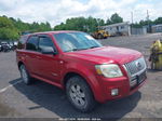 2008 Mercury Mariner I4 Red vin: 4M2CU81Z88KJ50767