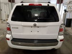 2008 Mercury Mariner  White vin: 4M2CU81Z98KJ02663