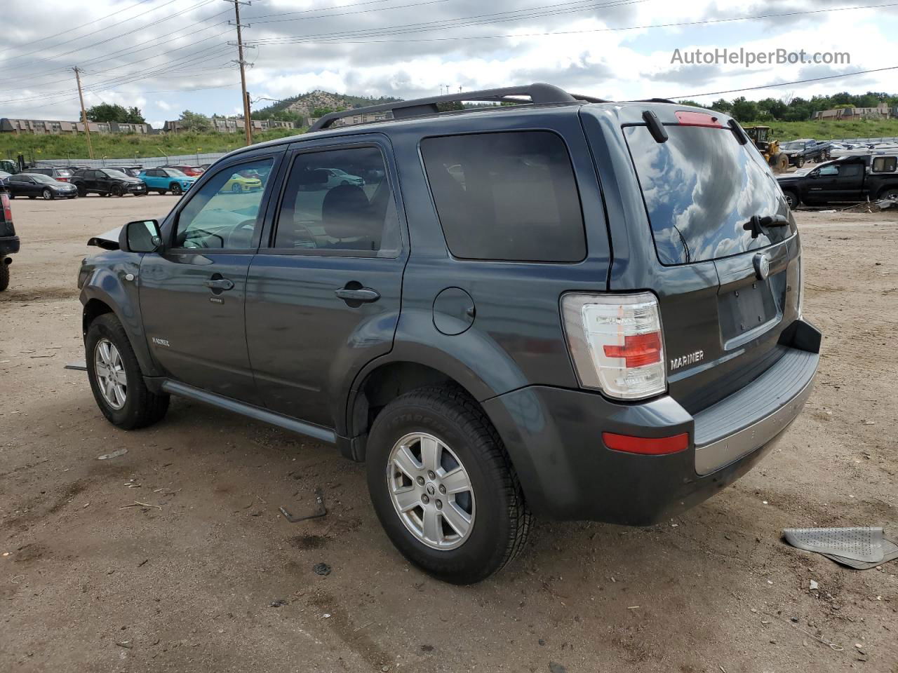 2008 Mercury Mariner  Gray vin: 4M2CU81Z98KJ45268