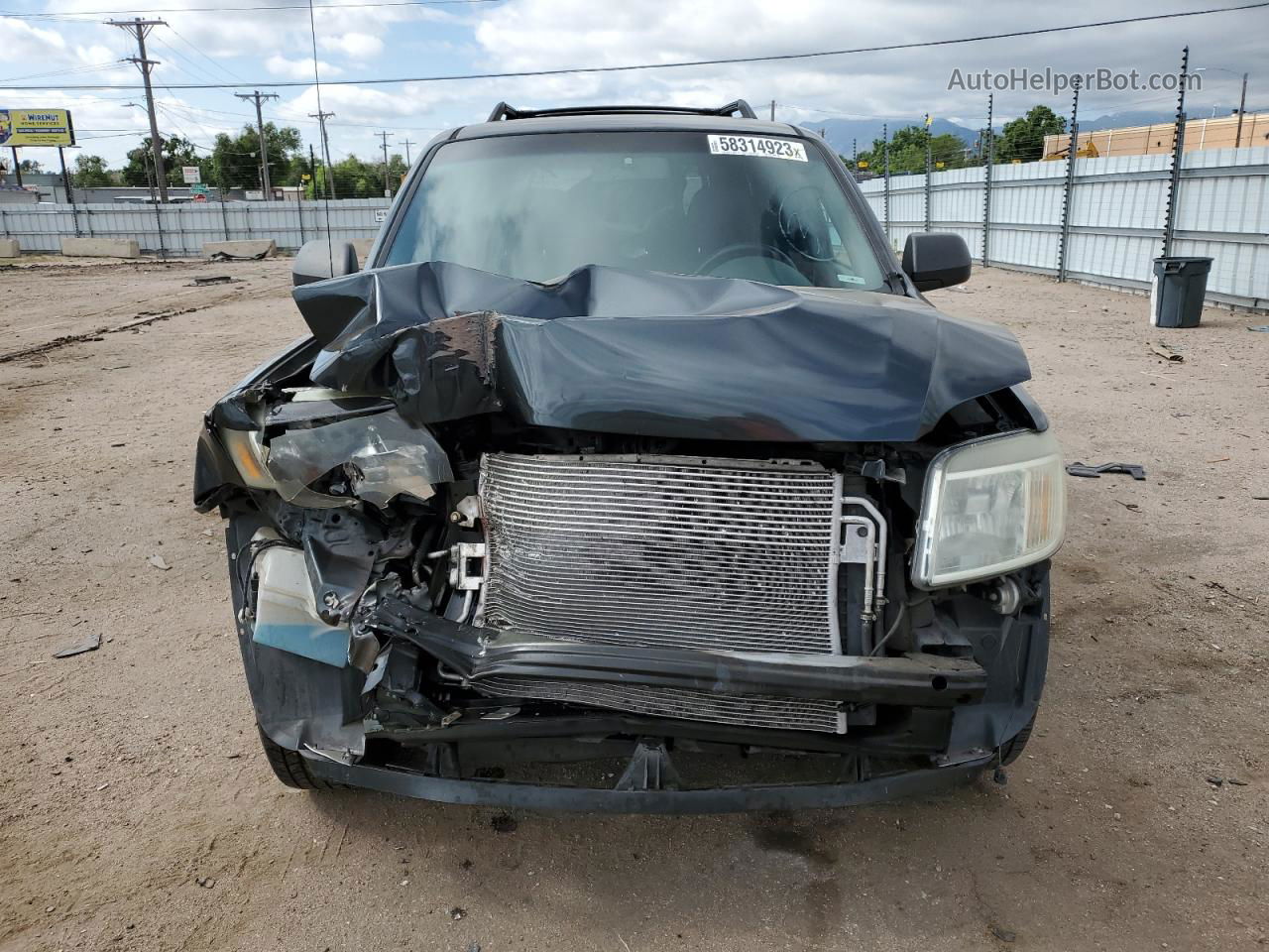 2008 Mercury Mariner  Gray vin: 4M2CU81Z98KJ45268