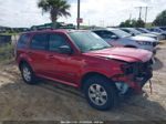 2008 Mercury Mariner I4 Red vin: 4M2CU81ZX8KJ47160