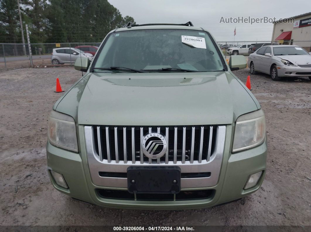 2008 Mercury Mariner Premier Зеленый vin: 4M2CU87108KJ11463