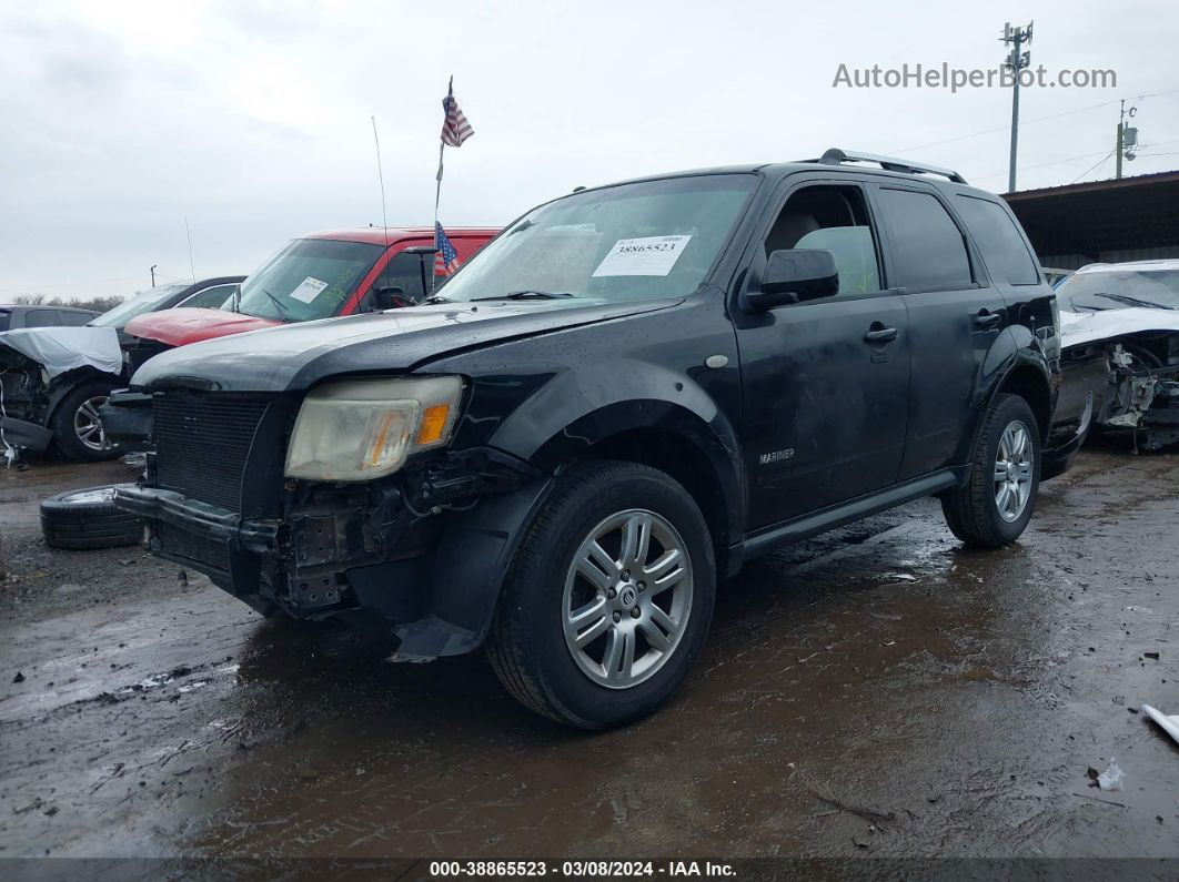 2008 Mercury Mariner Premier Black vin: 4M2CU87108KJ48156