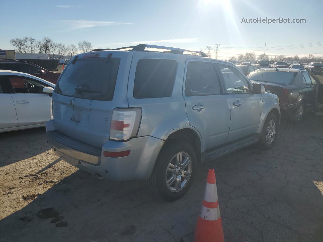 2008 Mercury Mariner Premier Blue vin: 4M2CU87128KJ12260