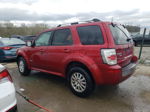 2008 Mercury Mariner Premier Red vin: 4M2CU87128KJ45453