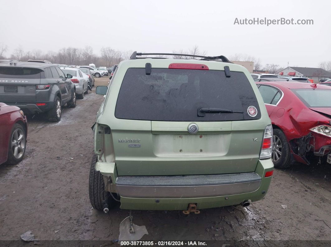 2008 Mercury Mariner Premier Green vin: 4M2CU87138KJ03695