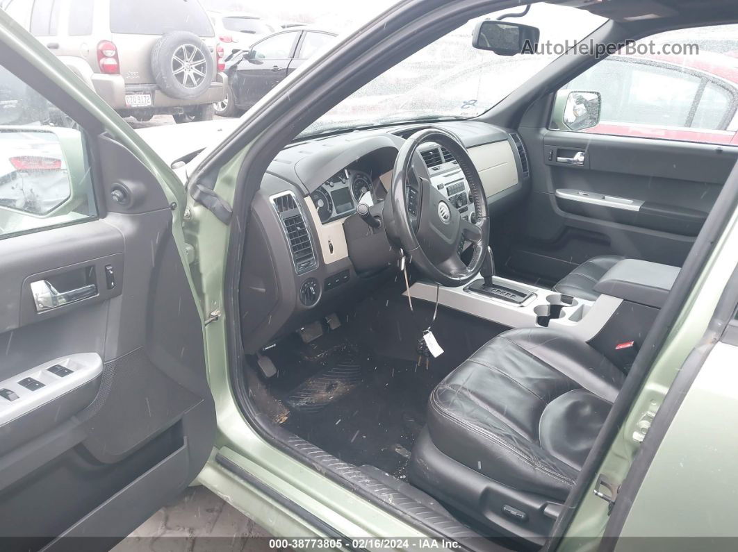 2008 Mercury Mariner Premier Green vin: 4M2CU87138KJ03695