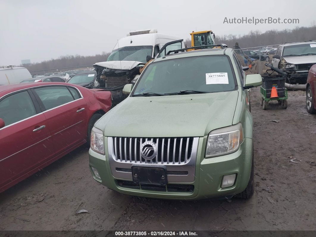 2008 Mercury Mariner Premier Green vin: 4M2CU87138KJ03695