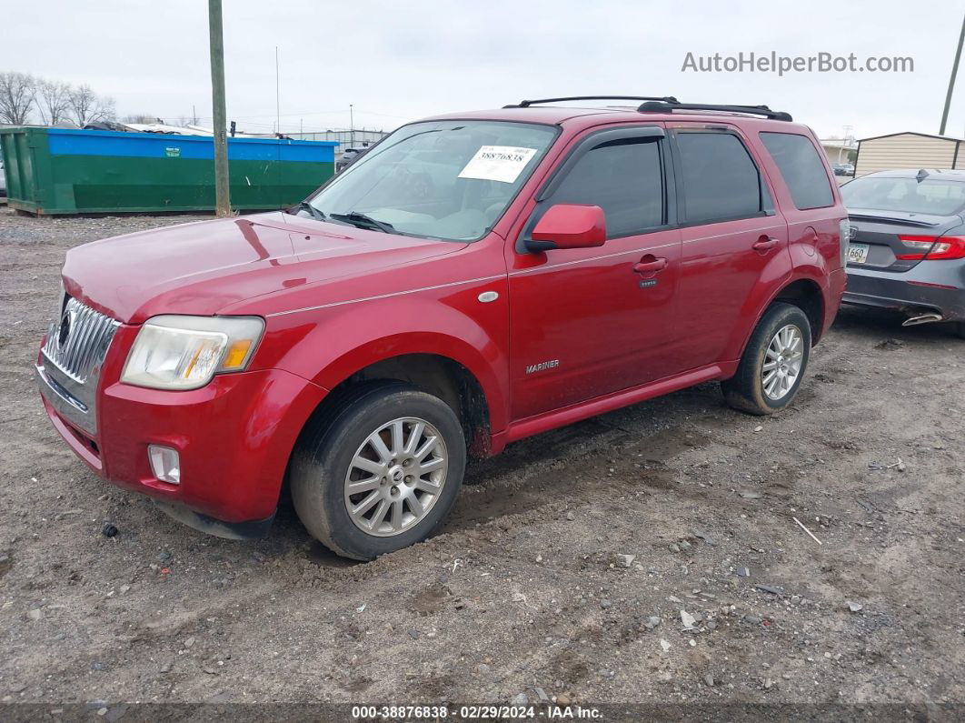 2008 Mercury Mariner Premier Красный vin: 4M2CU87138KJ10193