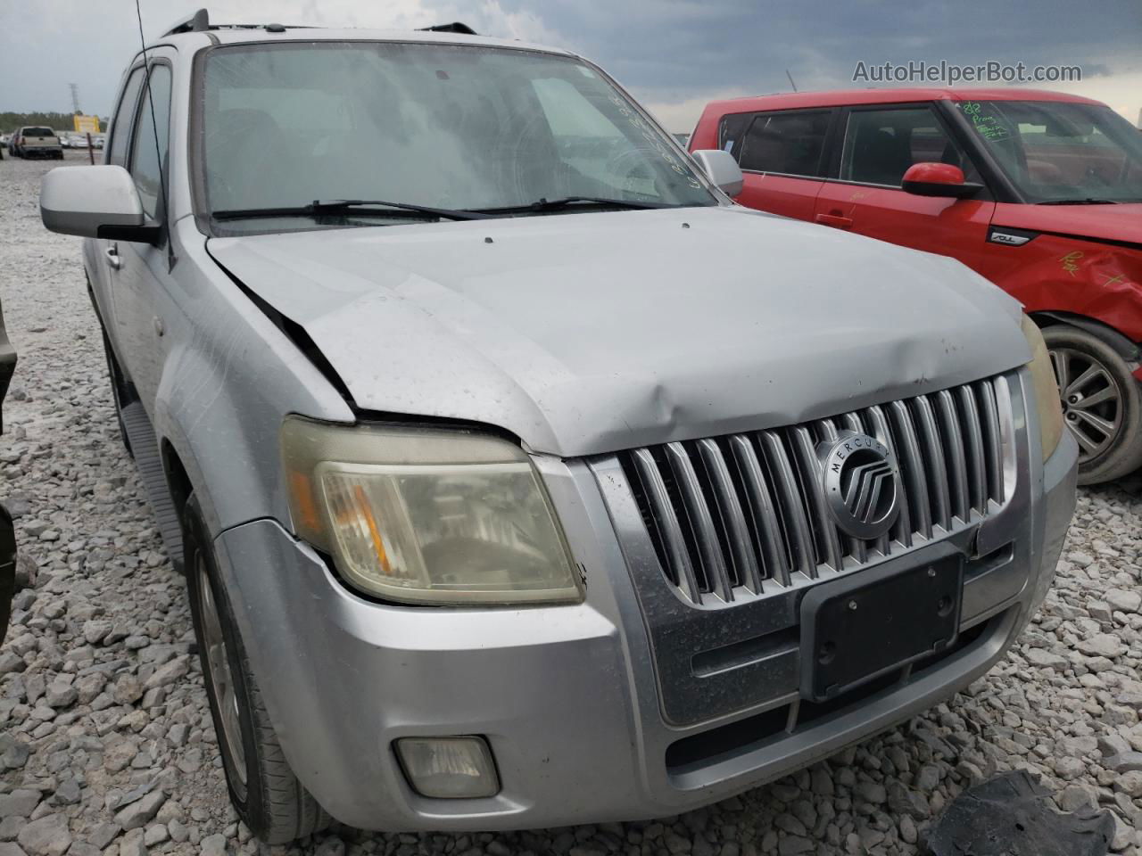 2008 Mercury Mariner Premier Silver vin: 4M2CU87138KJ13630