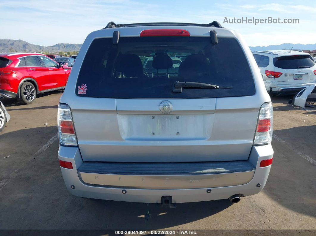 2008 Mercury Mariner Premier Silver vin: 4M2CU87138KJ46403