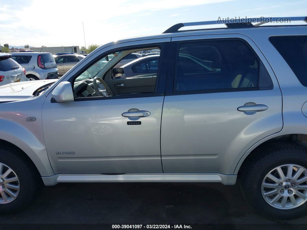 2008 Mercury Mariner Premier Silver vin: 4M2CU87138KJ46403