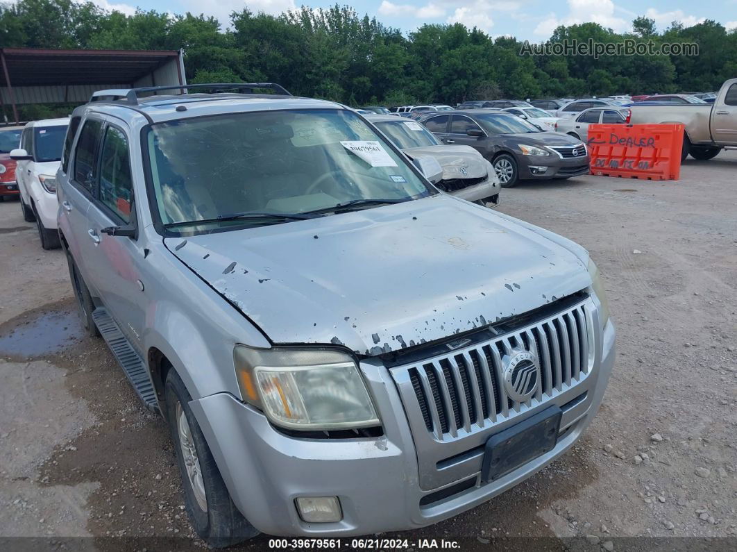 2008 Mercury Mariner Premier Silver vin: 4M2CU87158KJ29845