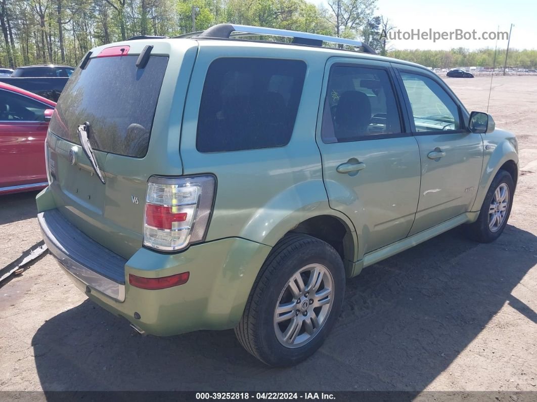 2008 Mercury Mariner Premier Зеленый vin: 4M2CU87178KJ17227