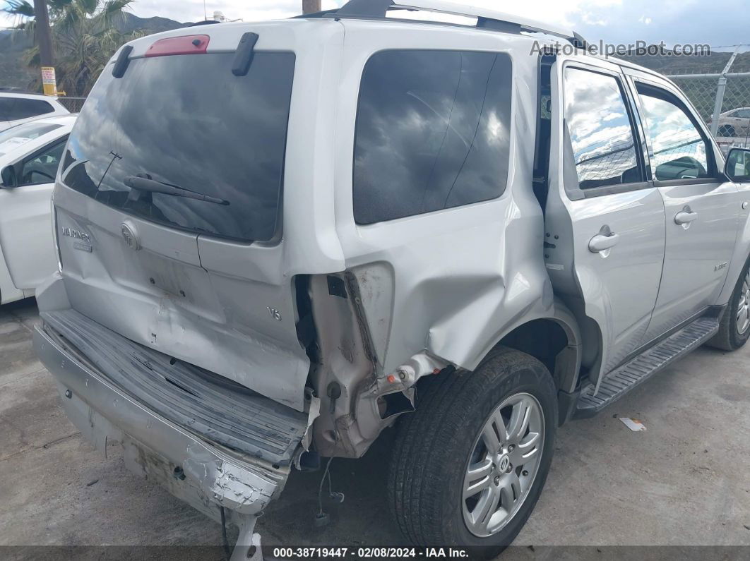 2008 Mercury Mariner Premier Silver vin: 4M2CU87178KJ30964