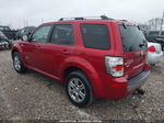 2008 Mercury Mariner Premier Red vin: 4M2CU87178KJ31497