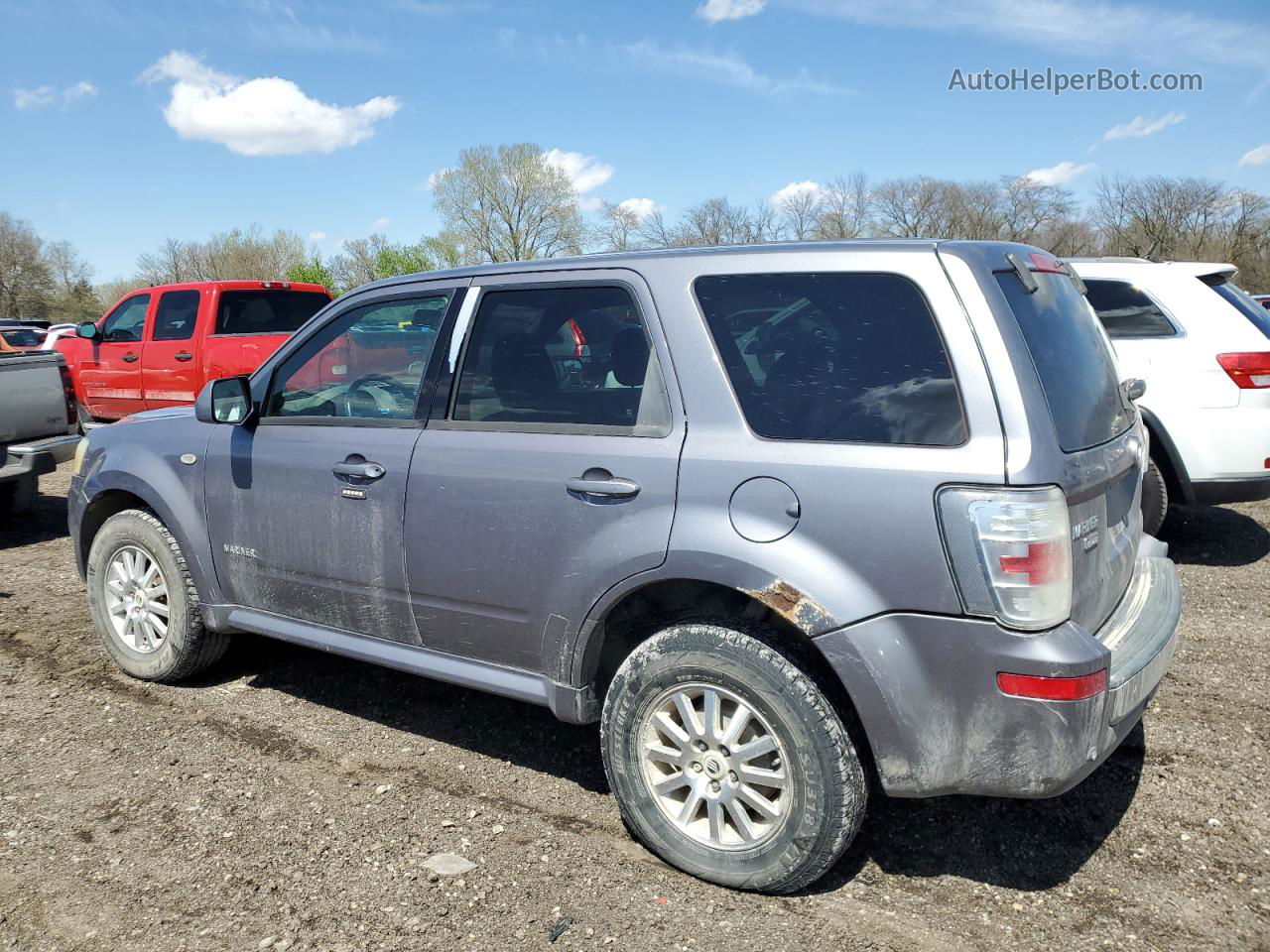 2008 Mercury Mariner Premier Gray vin: 4M2CU87188KJ03076