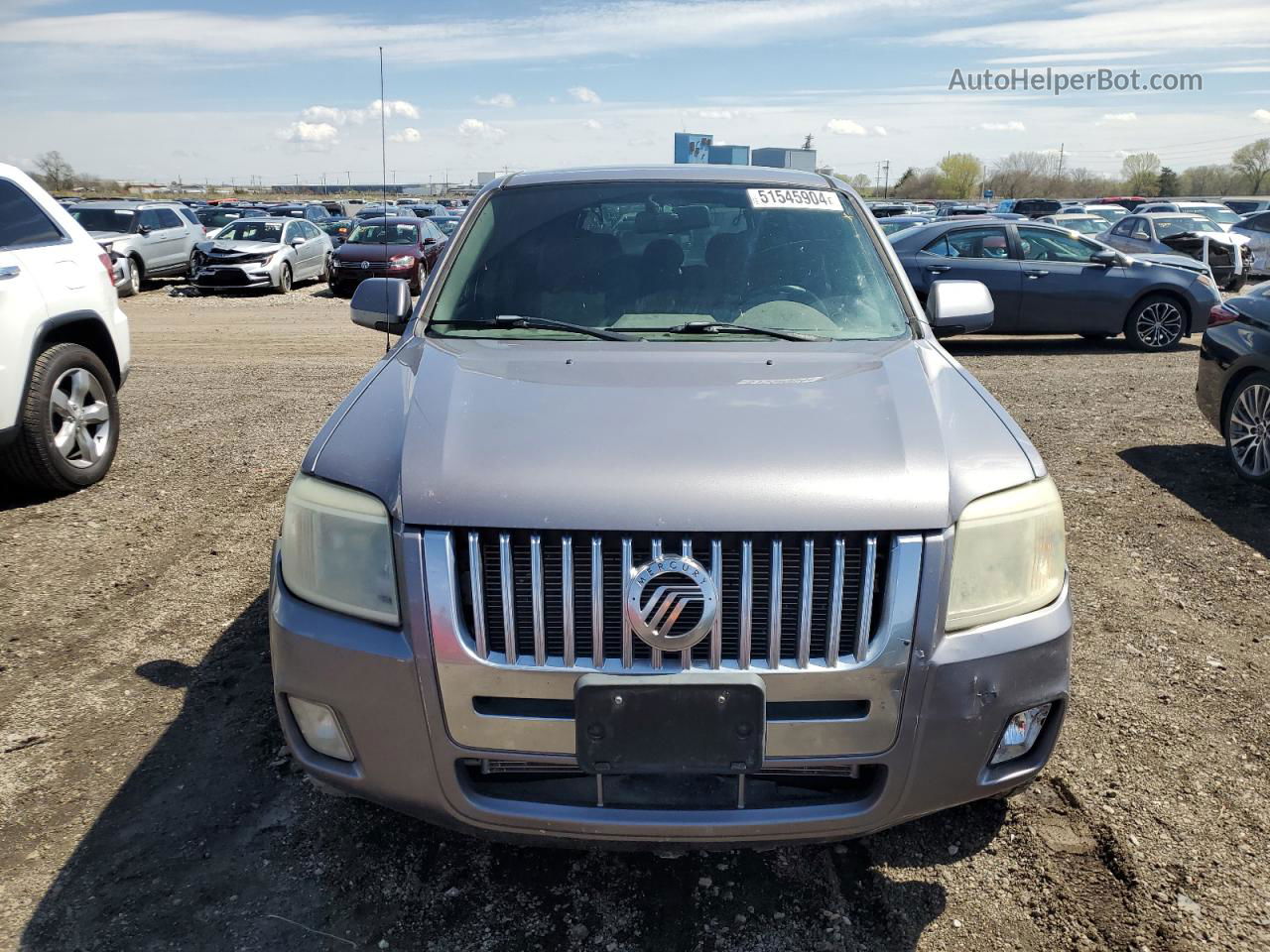 2008 Mercury Mariner Premier Gray vin: 4M2CU87188KJ03076