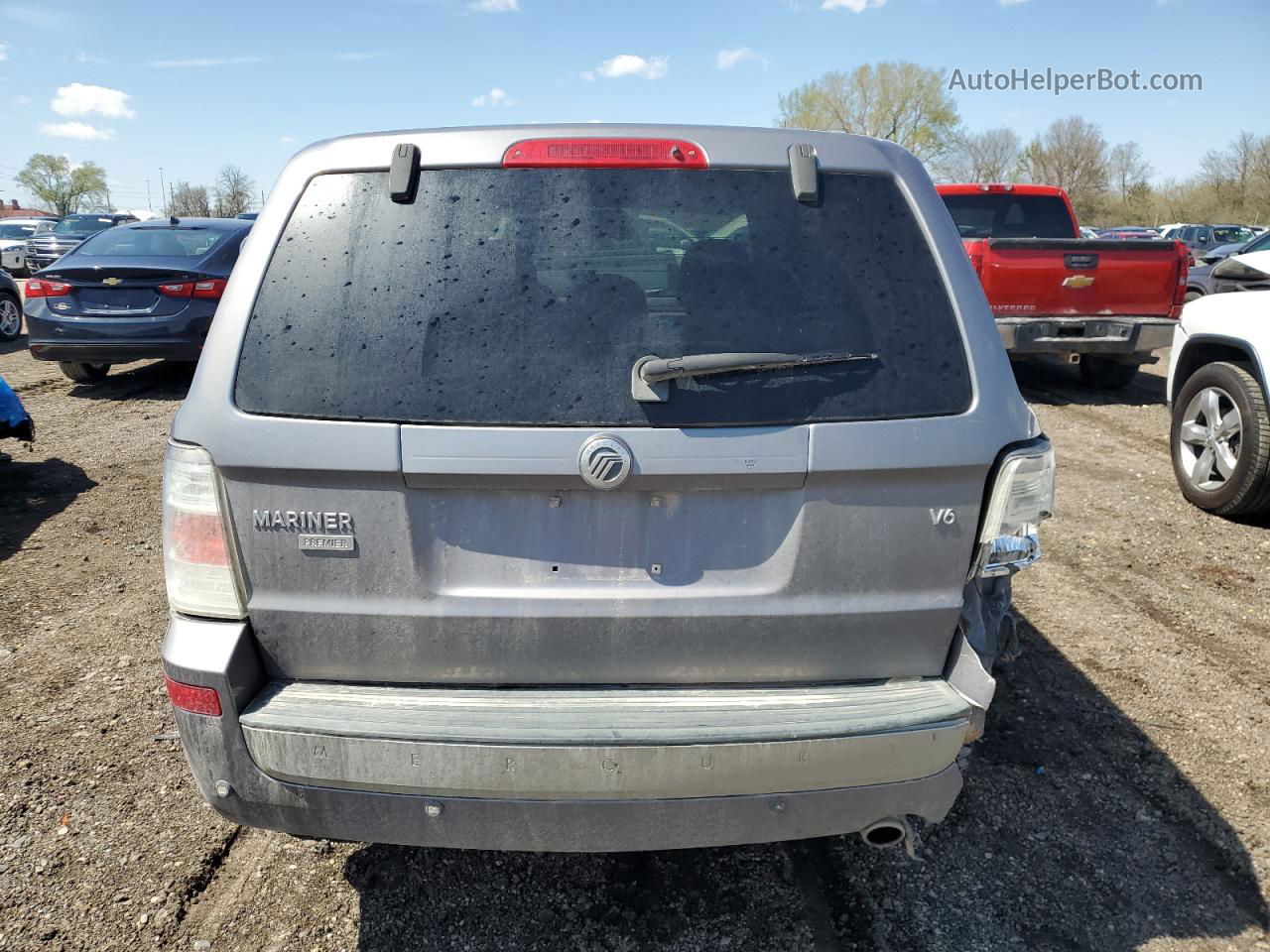 2008 Mercury Mariner Premier Gray vin: 4M2CU87188KJ03076