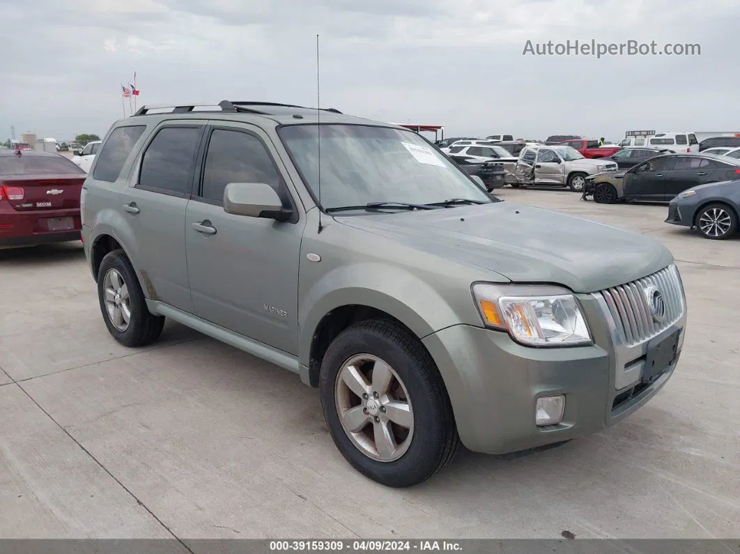 2008 Mercury Mariner Premier Зеленый vin: 4M2CU87188KJ43951