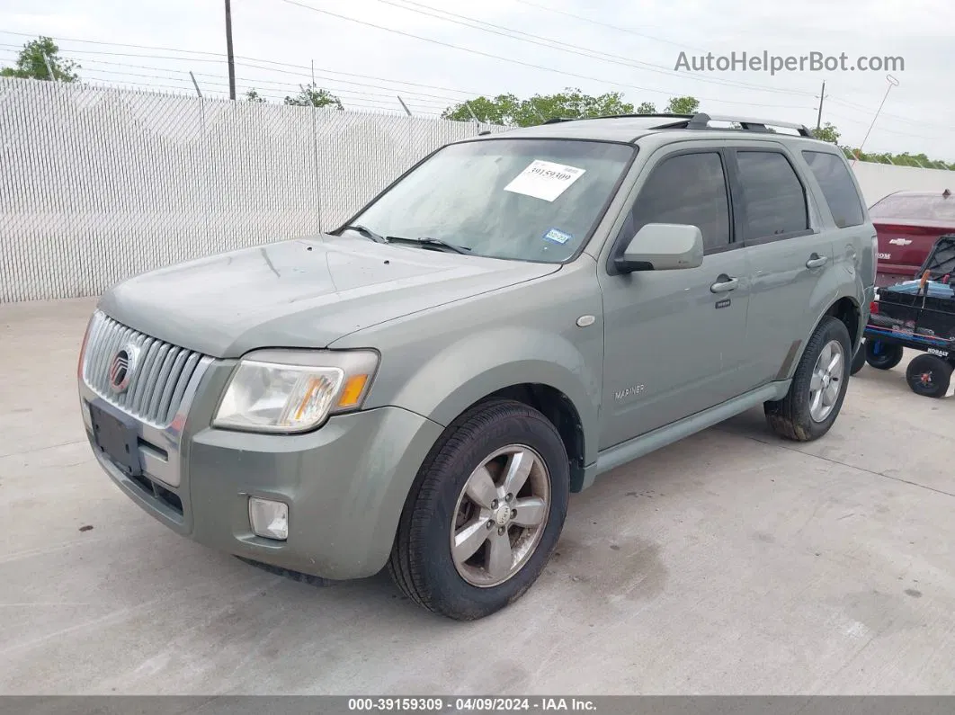 2008 Mercury Mariner Premier Зеленый vin: 4M2CU87188KJ43951