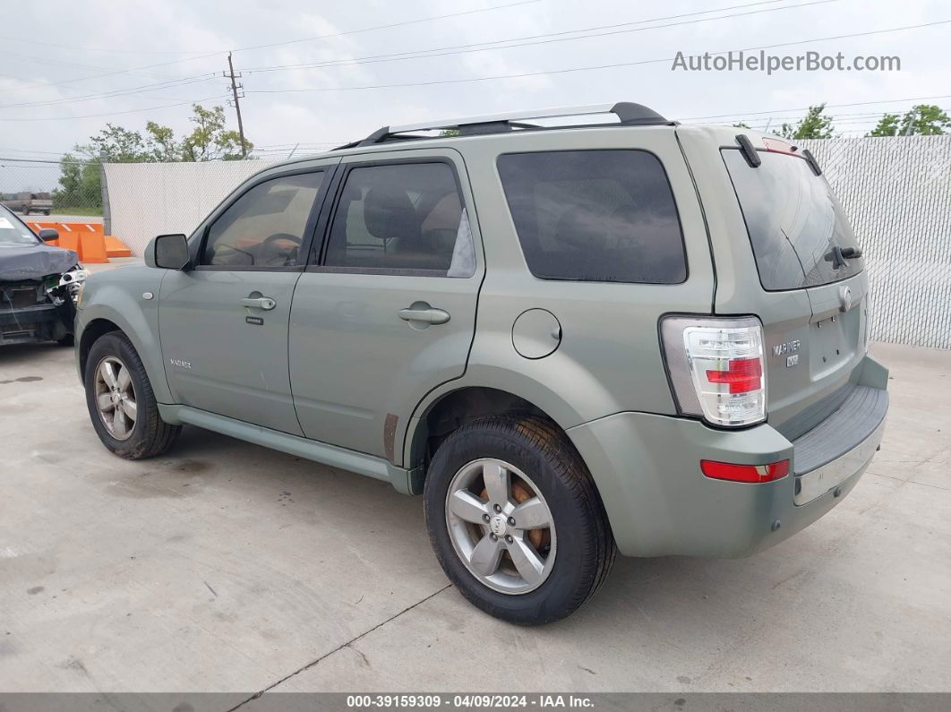 2008 Mercury Mariner Premier Зеленый vin: 4M2CU87188KJ43951