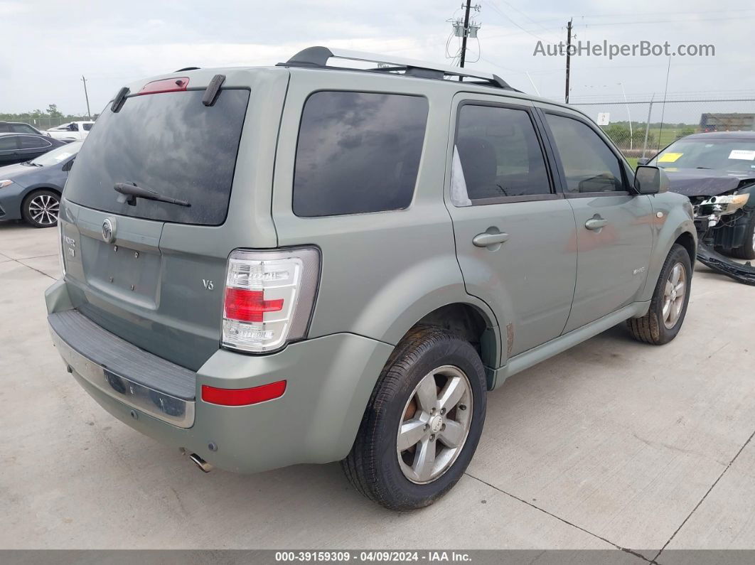 2008 Mercury Mariner Premier Зеленый vin: 4M2CU87188KJ43951