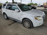 2008 Mercury Mariner Premier White vin: 4M2CU87198KJ00915