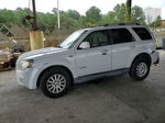 2008 Mercury Mariner Premier White vin: 4M2CU87198KJ00915