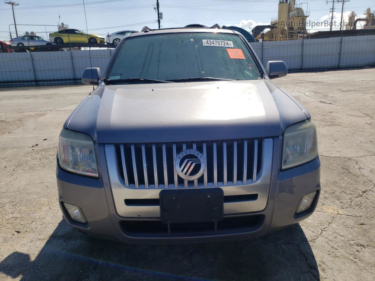 2008 Mercury Mariner Premier Gray vin: 4M2CU87198KJ22431