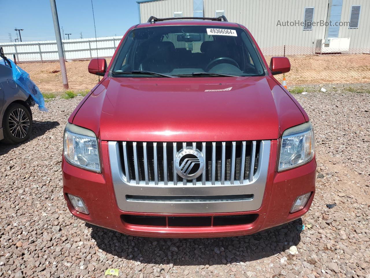 2008 Mercury Mariner Premier Red vin: 4M2CU871X8KJ26746