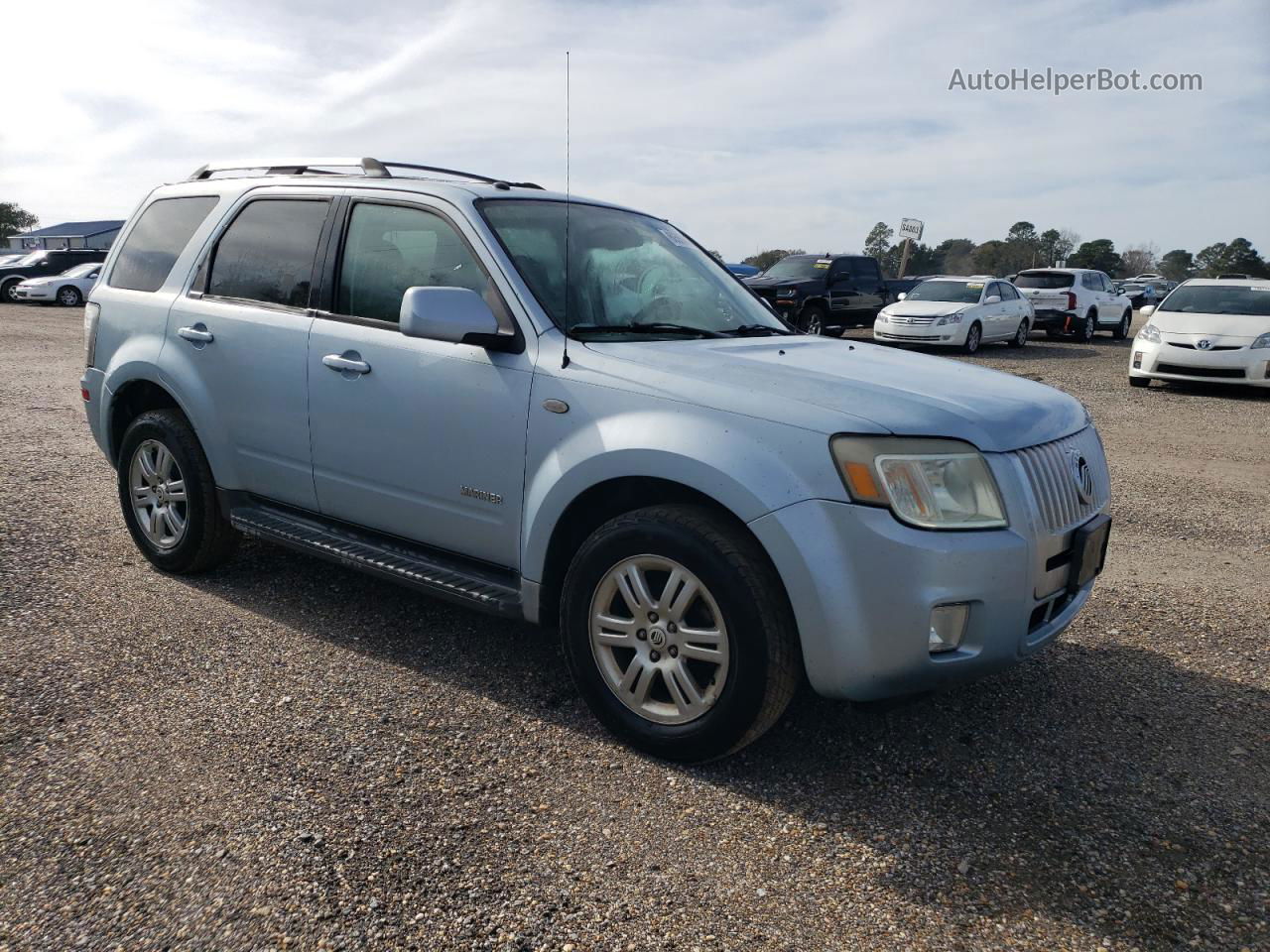 2008 Mercury Mariner Premier Silver vin: 4M2CU871X8KJ26780