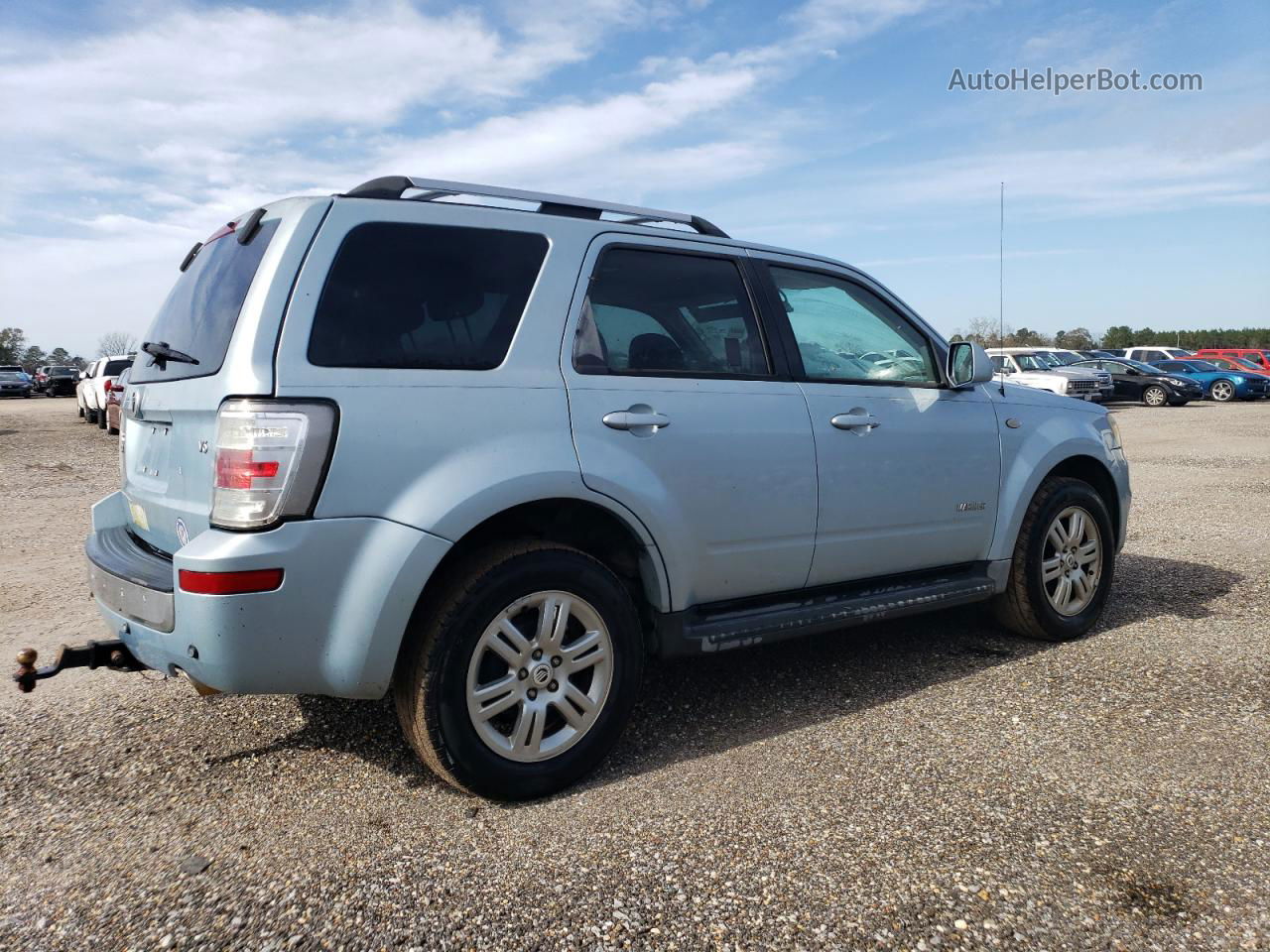 2008 Mercury Mariner Premier Silver vin: 4M2CU871X8KJ26780