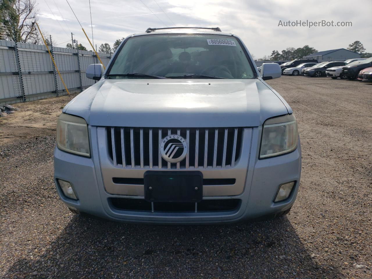 2008 Mercury Mariner Premier Silver vin: 4M2CU871X8KJ26780