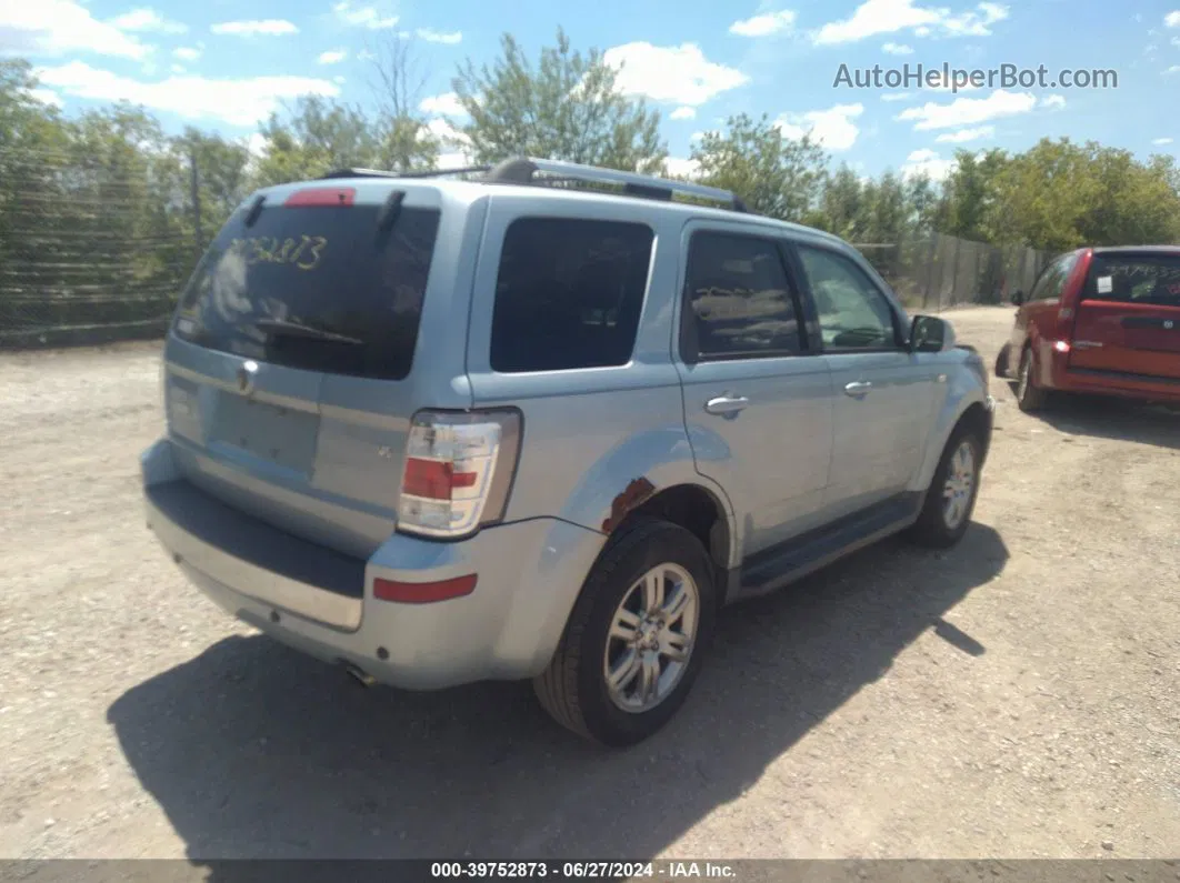 2008 Mercury Mariner Premier Light Blue vin: 4M2CU871X8KJ32241