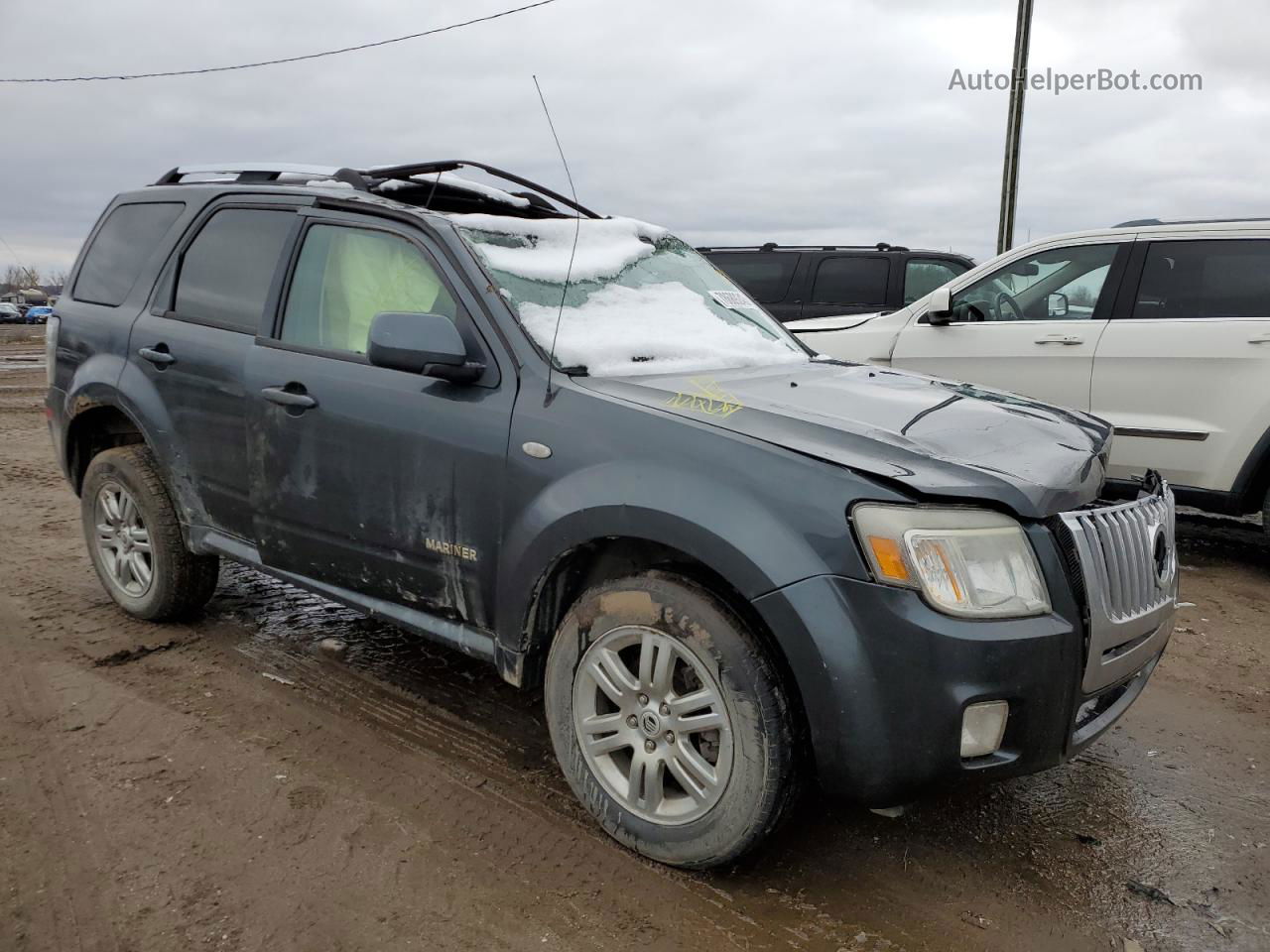 2008 Mercury Mariner Premier Gray vin: 4M2CU871X8KJ46401