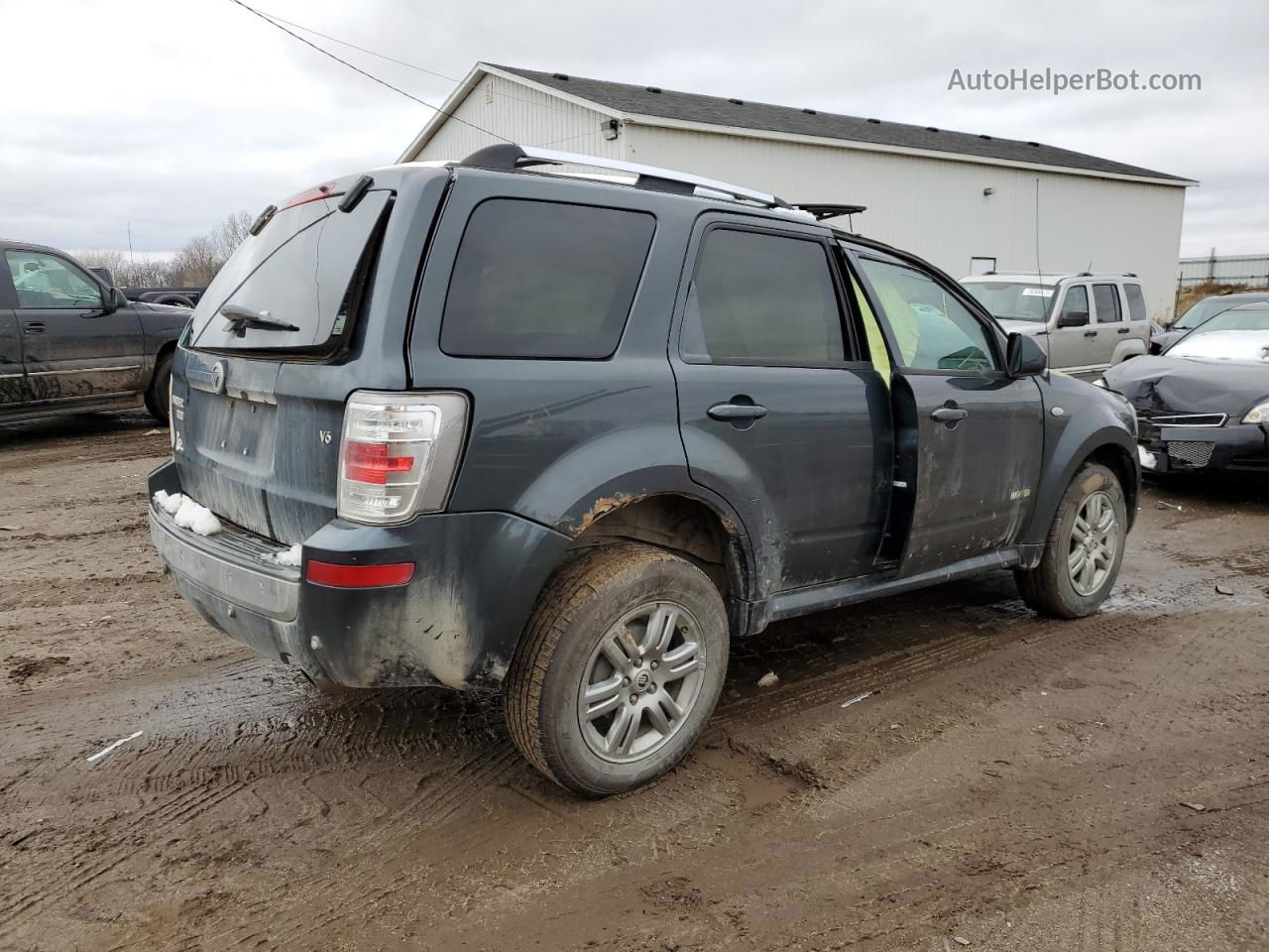 2008 Mercury Mariner Premier Серый vin: 4M2CU871X8KJ46401