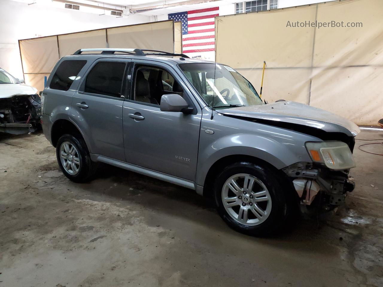 2008 Mercury Mariner Premier Gray vin: 4M2CU871X8KJ46494