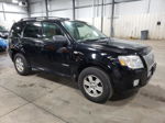 2008 Mercury Mariner  Black vin: 4M2CU91108KJ28925